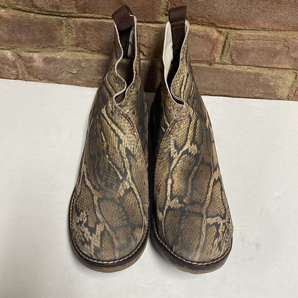 Charleston Shoe Co Python Liberty Boot Size 10 - Picture 3 of 9